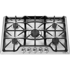 Kenmore 30" Gas Cooktop, Stainless Steel (22-32683) (IN-STORE PICK-UP ONLY) - FreemanLiquidators