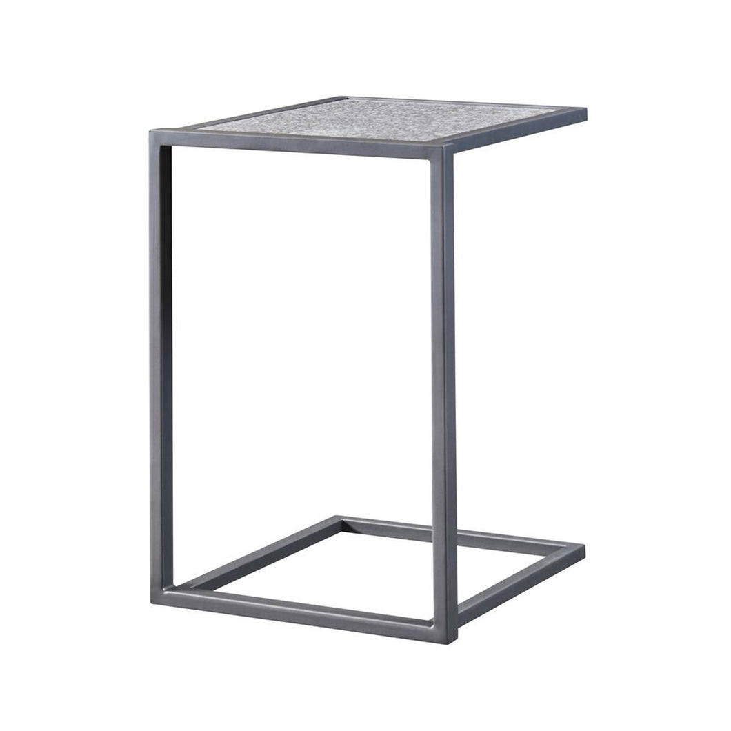Coast To Coast 22548 Accent Table in Grey Powdercoat STORE PICKUP ONLY - FreemanLiquidators - [product_description]