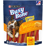 Purina BusyBONE With Beggin' Medium Dog Treats, Twist'd Cheddar and Hickory Smoke Flavors, 21 oz. Pouch STORE PICKUP ONLY - FreemanLiquidators - [product_description]