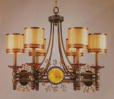 Authenticity Lighting 10-0077-06-20 Harvest 29 Inch Chandelier