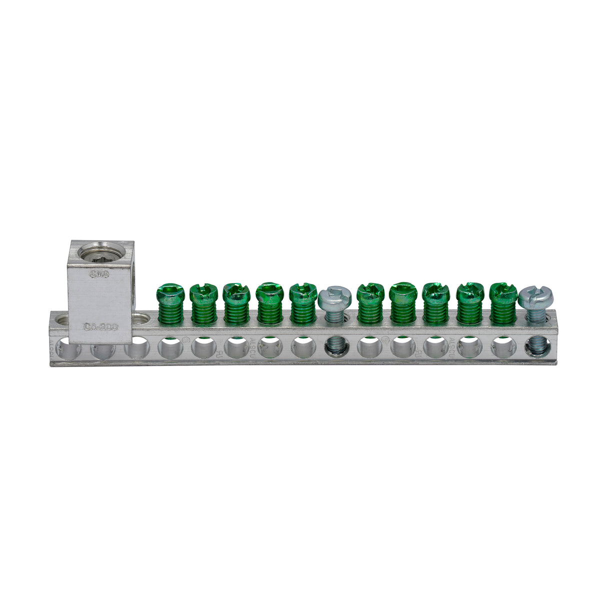 Eaton GBKP1020 Ground Bar Kit, 10 Circuits, 4.29", Cu/Al, 2/0 AWG Lug - FreemanLiquidators - [product_description]