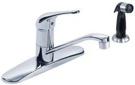 Gerber 40-112-VP-SS Maxwell Single Handle Kitchen Faucet With Side Spray STORE PICKUP ONLY - FreemanLiquidators - [product_description]