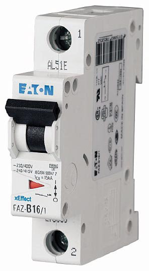 Eaton/Moeller FAZ-D4/1-SP Supplementary Circuit Breaker - NEW IN BOX - FreemanLiquidators - [product_description]