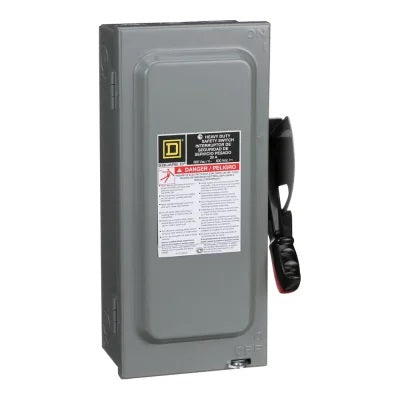 SCHNEIDER ELECTRIC 30-Amp HU361EI Switch Not Fusible Hd 30A /Interlock - NEW IN BOX - FreemanLiquidators - [product_description]