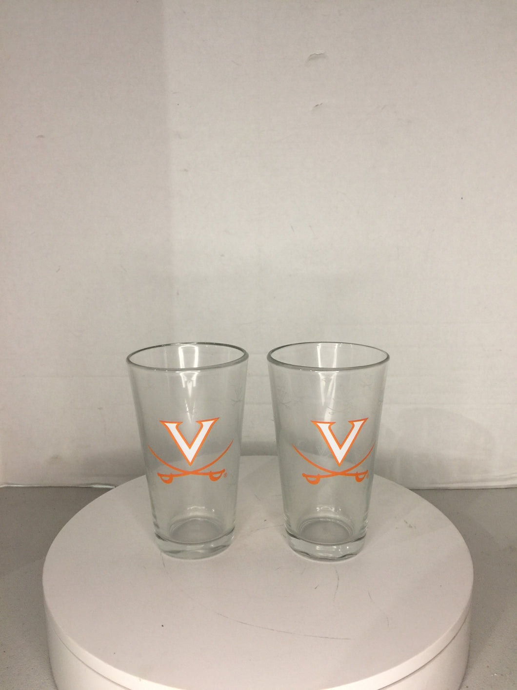 Boelter Brands 16oz NCAA/VIRGINIA 2Pk Glasses - FreemanLiquidators
