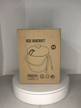 Load image into Gallery viewer, Ice Bucket - Double Walled Stainless steel Ice Bucket - Wine Bucket with Tongs - FreemanLiquidators
