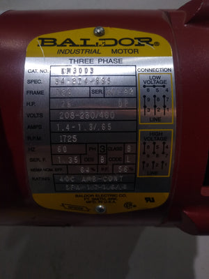 Baldor\Armstrong KM3003 General Purpose Industrial Motor - FreemanLiquidators