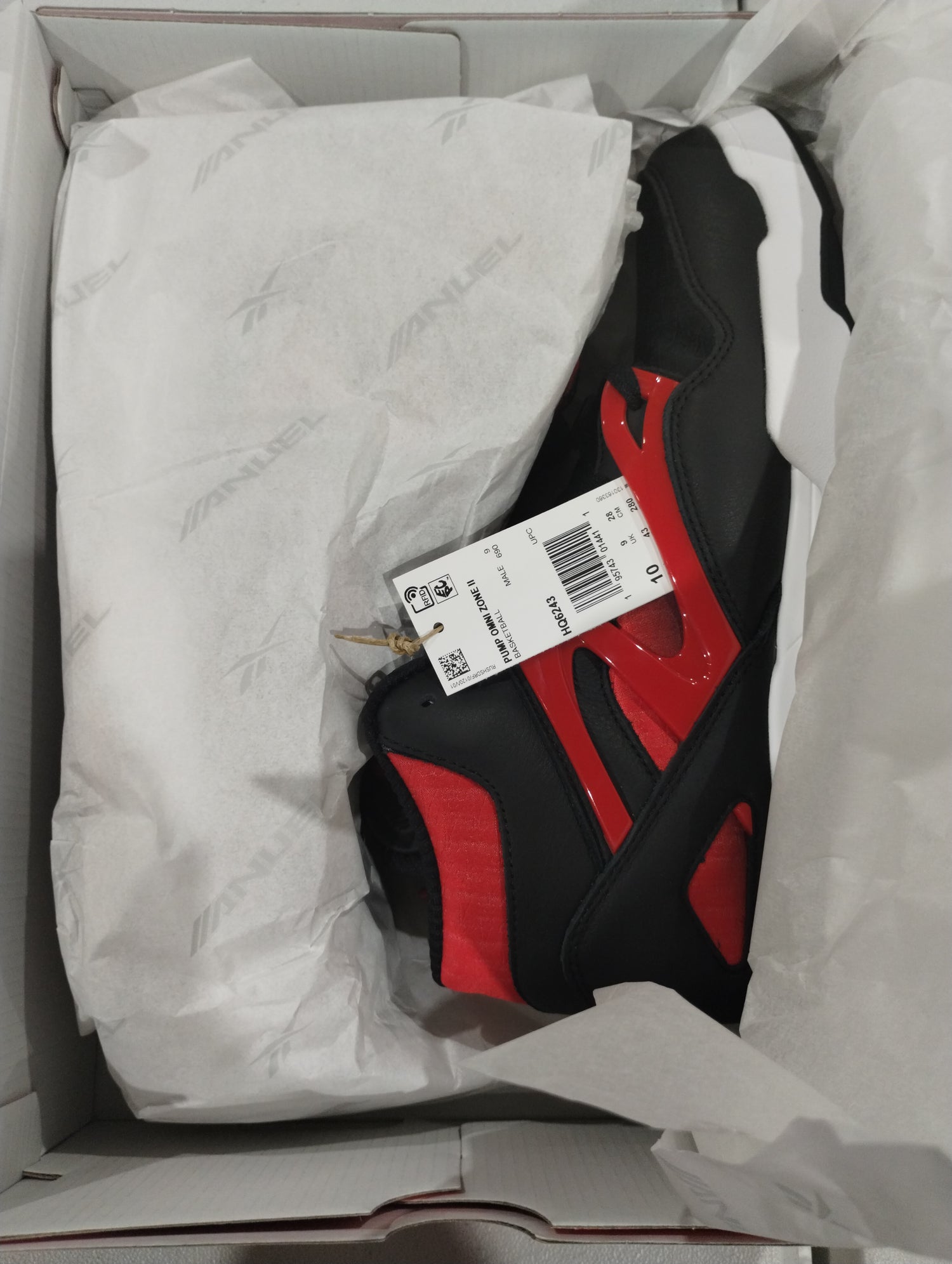 Reebok Pump OMNI Zone 2 Anuel Men's Size 10 - FreemanLiquidators - [product_description]