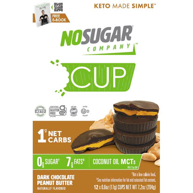 No Sugar Keto Cups, Chocolate Peanut Butter, 7.2 oz., 12 Ct. STORE PICKUP ONLY - FreemanLiquidators - [product_description]