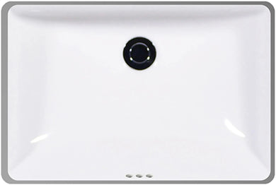 Icera, L-2420.01, Muse, Undermount, 21 x 14, White, Bathroom Sink - NEW IN BOX - FreemanLiquidators - [product_description]