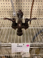 FAUCET DELTA BATHROOM 2 HANDLE BRONZE 2555 IN-STORE-PICKUP-ONLY - FreemanLiquidators