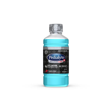 Pedialyte Advanced Care Plus Electrolyte Drink, Berry Frost,1 Liter Store pickup Only - FreemanLiquidators - [product_description]