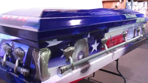 Law Enforcement Memorial Casket