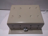 Sentinel Beige Metal Sentinel Thermostat Guard - Ring Base - 6" x 3-13/16 BTG-54VL - FreemanLiquidators