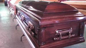 Sirus Brown Poplar Casket