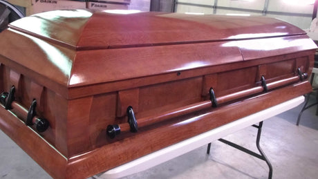 Brookshire Poplar Veneer Casket