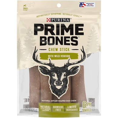 Purina Prime Bones Dog Chew Filled with Wild Venison Small 9.7 oz STORE PICKUP ONLY - FreemanLiquidators - [product_description]