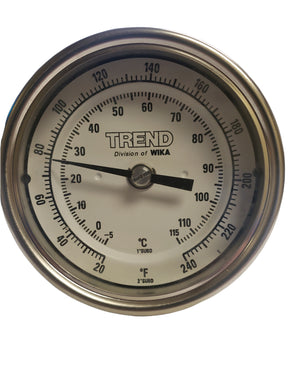 Trend Bi-Metal Dial Thermometer Part #52040A002G4 - FreemanLiquidators - [product_description]