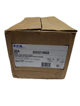 Eaton DH221NGK Safety Switch, 30A, 2P, 240V/250VDC, HD Fusible, NEMA 1 - FreemanLiquidators - [product_description]