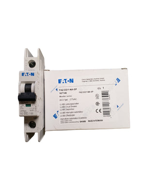 Eaton - Cutler Hammer FAZ-D2/1-NA-SP IEC Miniature Circuit Breaker, Amps 2 A, Curve Type D, Phase 1 - FreemanLiquidators - [product_description]