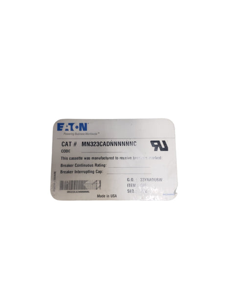Eaton - 2500A-3200A CH/MDS DRAWOUT SUBSTRUCTURE FOR MAGNUM DS MN323CADNNNNNNC COSMETIC DAMAGES - FreemanLiquidators - [product_description]