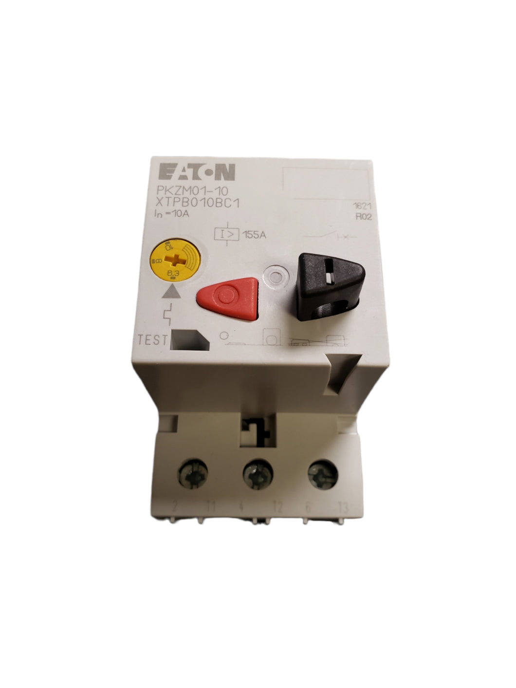 Eaton - Cutler Hammer PKZM01-10 ELECTRIC Motor breaker; 4kW; 220÷690VAC; DIN; Overcurrent release: 6.3÷10A - FreemanLiquidators - [product_description]
