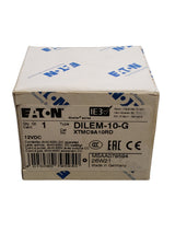 Eaton - Cutler Hammer DILEM-10-G / XTMC9A10RD - Mini Contactor 3P FVNR 9A Frame A 1NO 12VDC Coil - FreemanLiquidators - [product_description]