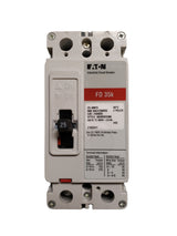 EATON - Cutler Hammer FD2025 Molded Case Circuit Breaker, 25 A, 600V AC, 2 Pole, FD Series - FreemanLiquidators - [product_description]