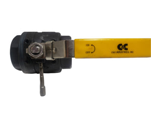 C&C Industries 2" 2000 WOG WCB Ball Valve - FreemanLiquidators - [product_description]