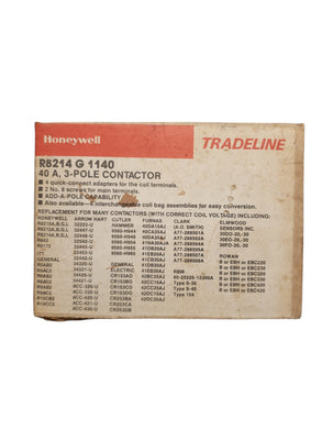 HONEYWELL R8214 G 1140 3-POLE CONTACTOR *NEW IN BOX* - FreemanLiquidators - [product_description]