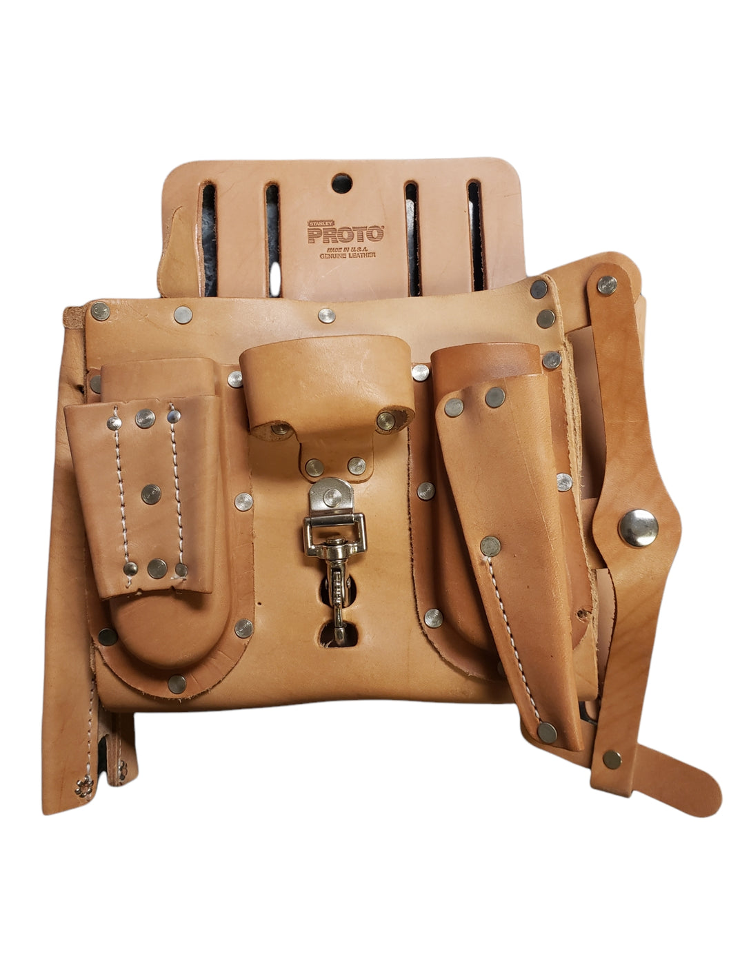 Stanley Proto Genuine Leather Tool Holder - FreemanLiquidators - [product_description]