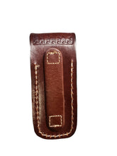 Load image into Gallery viewer, Genuine Leather Pocket Knife Belt Holster - 4.5&quot; - FreemanLiquidators - [product_description]
