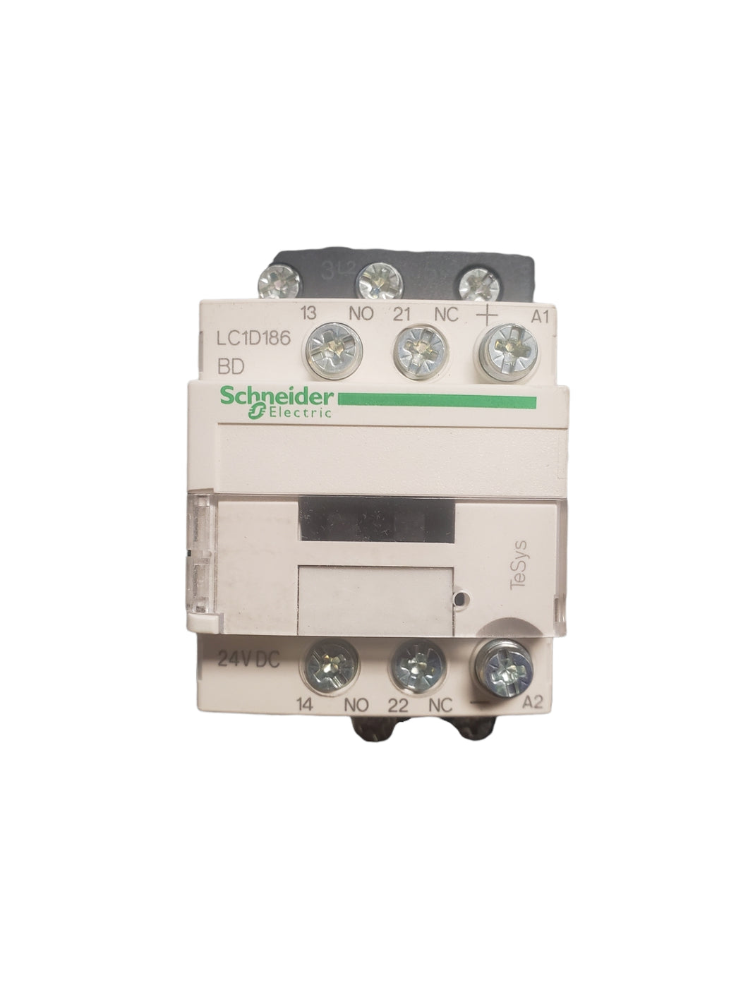 Schneider Electric LC1D186BD Contactor LC1, 3P, 32 A, 10 kW, 24 VDC, TeSys Deca Series - NEW IN BOX - FreemanLiquidators - [product_description]