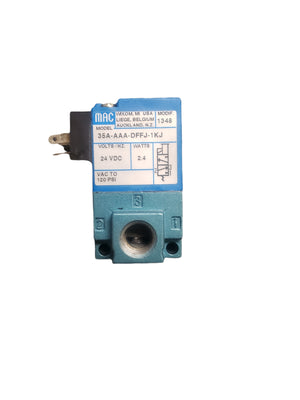 MAC VALVES 35A-AAA-DFFJ-1KJ SOLENOID VALVE 24VDC - NEW IN BOX - FreemanLiquidators - [product_description]