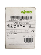 Wago 753-513 2-Channel Digital Output AC 250 V Module - NEW IN BOX - FreemanLiquidators - [product_description]