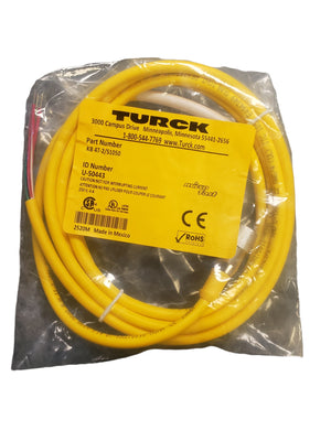 TURCK KB 4T-2/S1050 U-50443 Cord Set - NEW IN ORIGINAL PACKAGING - FreemanLiquidators - [product_description]