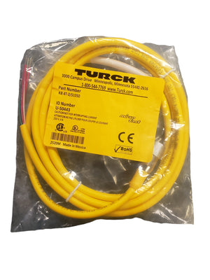 TURCK KB 4T-2/S1050 U-50443 Cord Set - NEW IN ORIGINAL PACKAGING - FreemanLiquidators - [product_description]