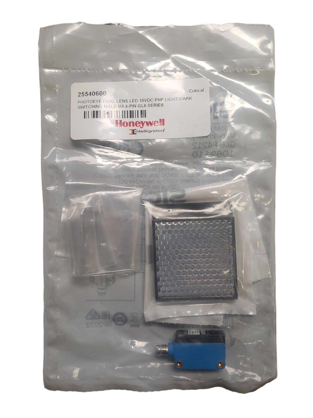 SICK GL6-P4212 1062110 Miniature photoelectric sensors G6 - NEW IN ORIGINAL PACKAGING - FreemanLiquidators - [product_description]