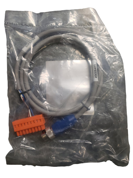 Powersonic 49008403 M12 5P Male to 9PIN Female Unshielded, US2517 22AWG*5C+PVC - NEW IN ORIGINAL PACKAGING - FreemanLiquidators - [product_description]