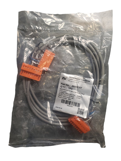 PowerSonic Cordset 49008307 9PIN Female To 9PIN Female+Male Unshielded - NEW IN ORIGINAL PACKAGING - FreemanLiquidators - [product_description]