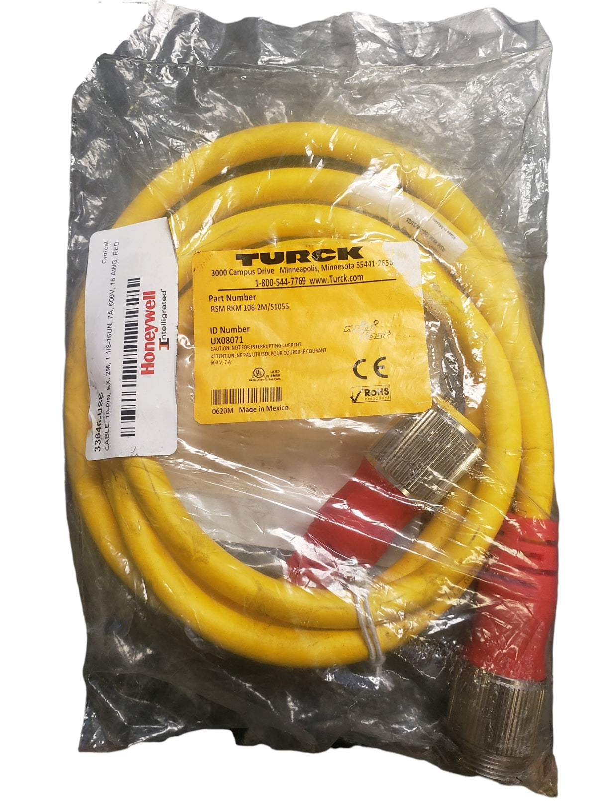 TURCK RSM RKM 106-2M/S1055 / RSMRKM1062MS1055 - NEW IN ORIGINAL PACKAGING - FreemanLiquidators - [product_description]