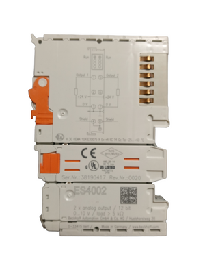 ES4002 BECKHOFF AUTOMATION MODULE - NEW IN BOX - FreemanLiquidators - [product_description]