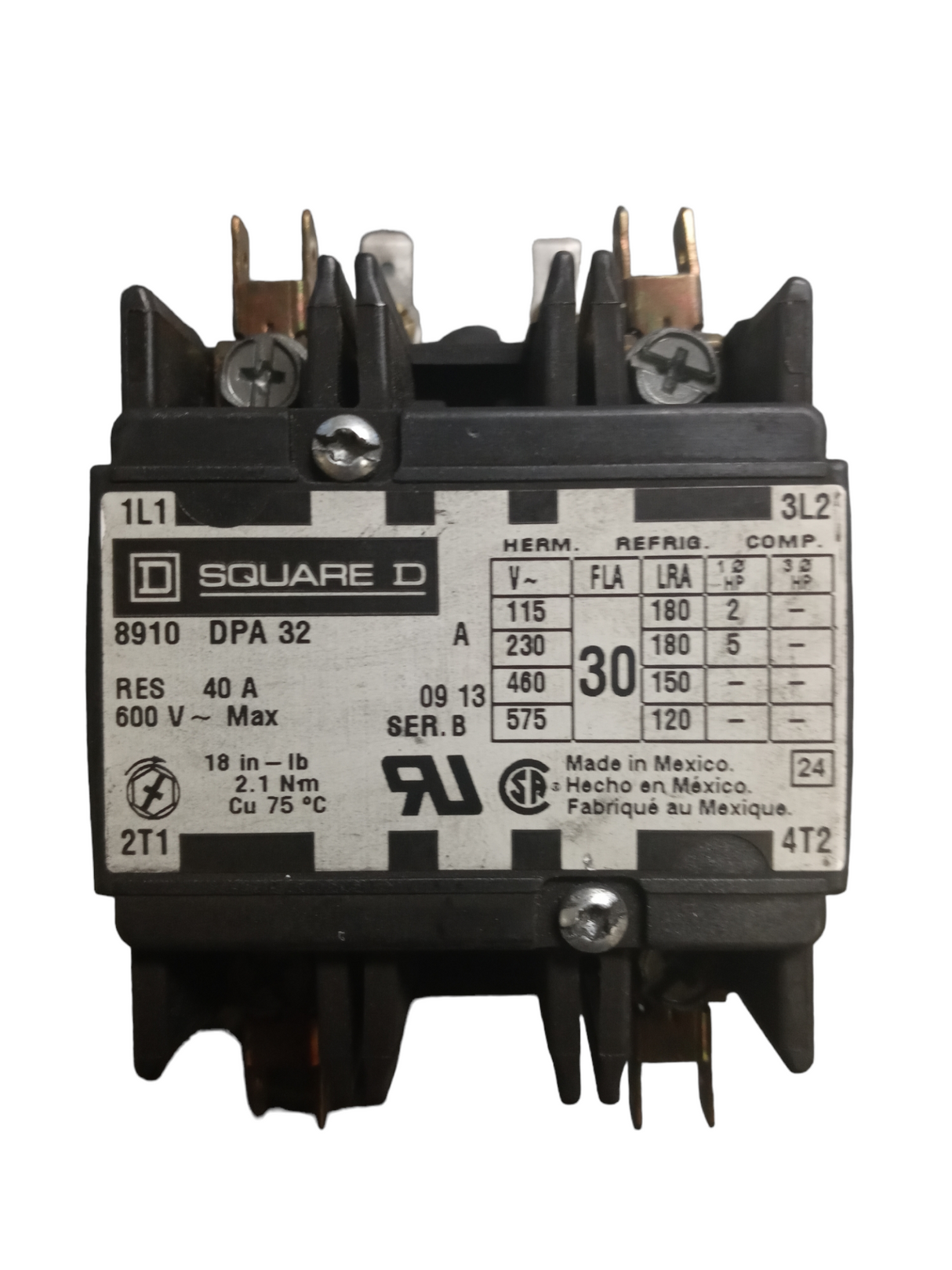 Square D, 8910DPA32, Contactor - NEW NO BOX - FreemanLiquidators - [product_description]