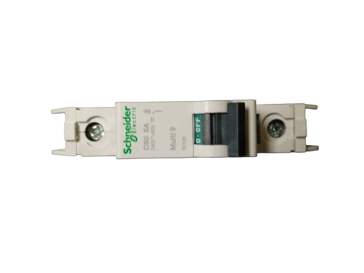 SCHNEIDER ELECTRIC 60106 CIRCUIT BREAKER, THERMAL MAG, 1P, 5A - NEW IN BOX - FreemanLiquidators - [product_description]