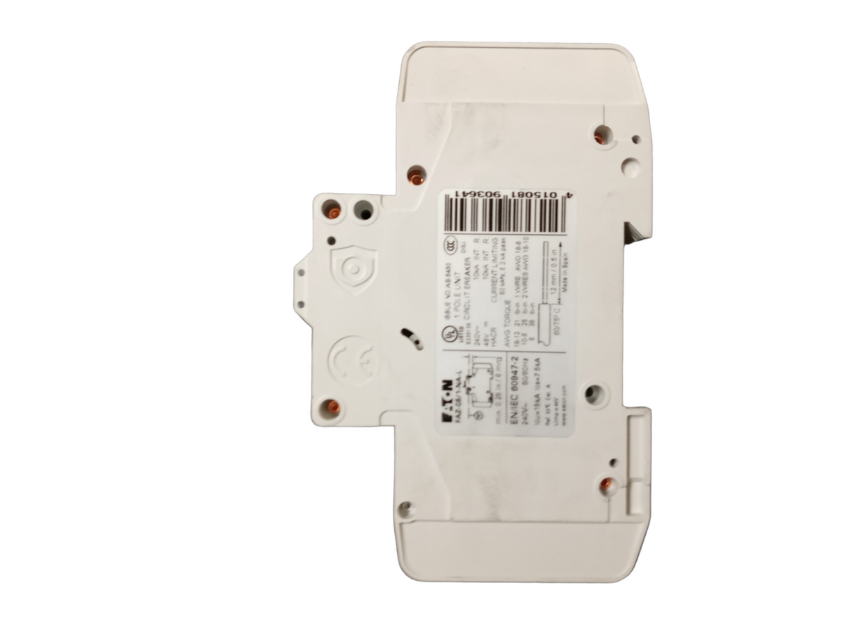 Eaton - Cutler Hammer FAZ-C6/1-NA-L Circuit Breaker - NEW NO BOX - FreemanLiquidators - [product_description]