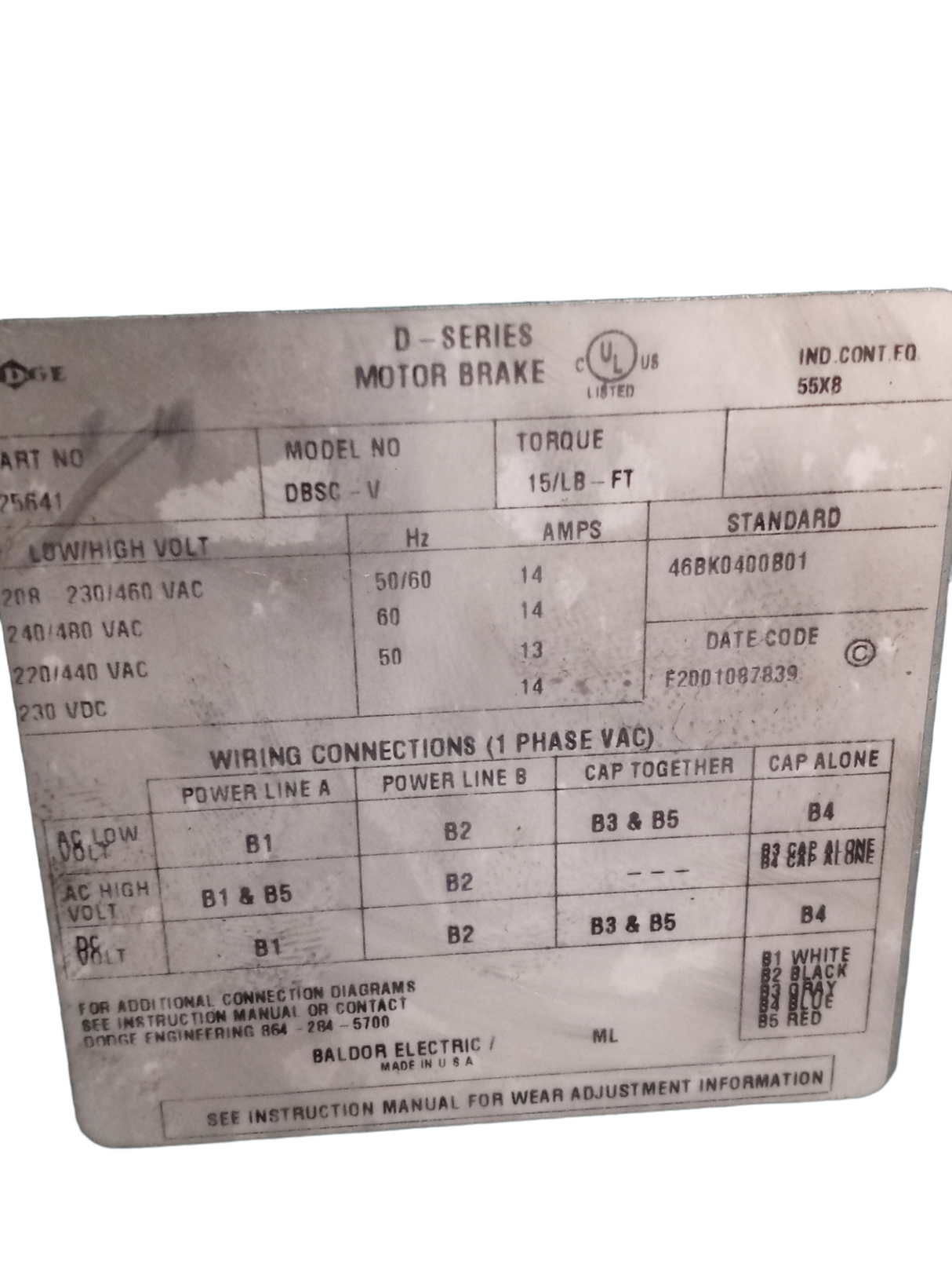 BALDOR, VEBM3611T-D, 3HP, 1800RPM, 3PH, 182TC, TEFC, 208-230/460V, MOTOR - FreemanLiquidators - [product_description]