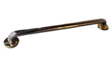 Moen, Home Care, 8724CB, Home Care Stainless/Polished Brass 24" Concealed Screw Grab Bar - FreemanLiquidators - [product_description]