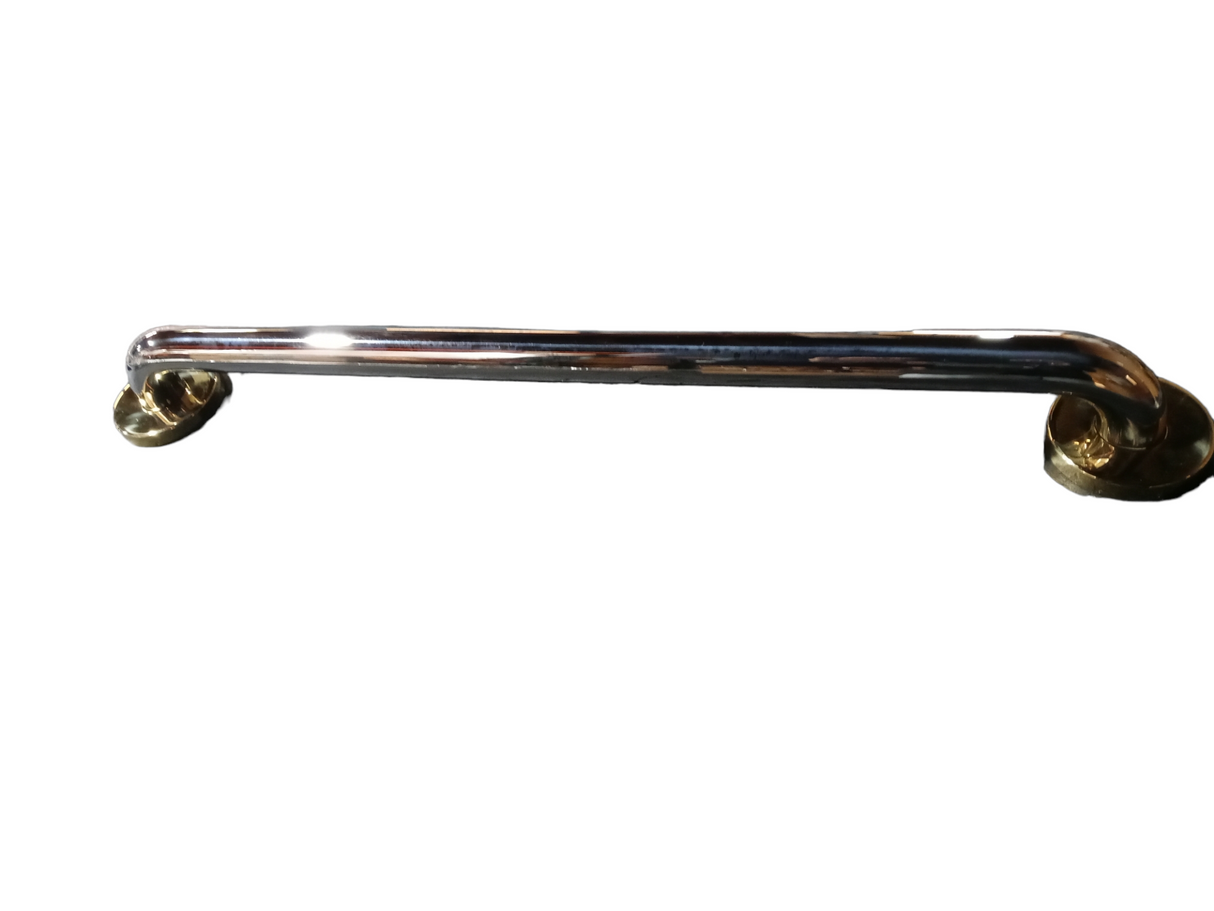 Moen, Home Care, 8724CB, Home Care Stainless/Polished Brass 24" Concealed Screw Grab Bar - FreemanLiquidators - [product_description]