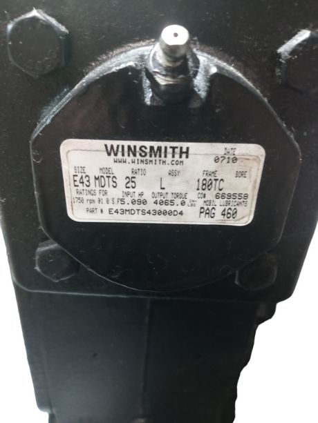 Winsmith, E43MDTS43000D4, Speed Reducer - NEW NO BOX - FreemanLiquidators - [product_description]