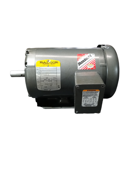 Baldor, FM3558T, General Purpose Motor, 2HP, 1750RPM, 3PH, 60HZ, 145T, 3524M, TEFC, F2 (Cosmetic Damages) - NEW NO BOX - FreemanLiquidators - [product_description]